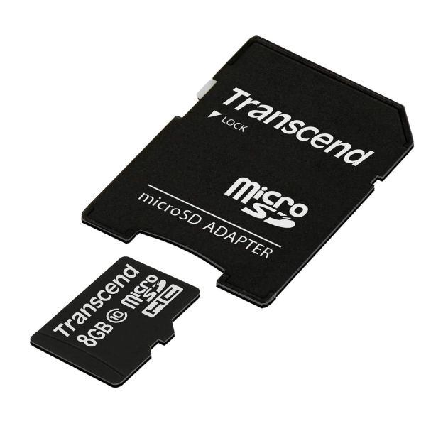 Transcend TS8GUSDHC10 flashgeheugen 8 GB MicroSDHC NAND Klasse 10 (TS8GUSDHC10)