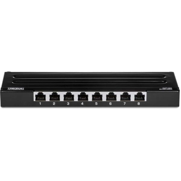 Trendnet TC-P08C6AS patch paneel 0.5U (TC-P08C6AS)