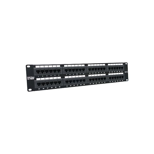 Trendnet 48-port Cat6 Unshielded Patch Panel (TC-P48C6)