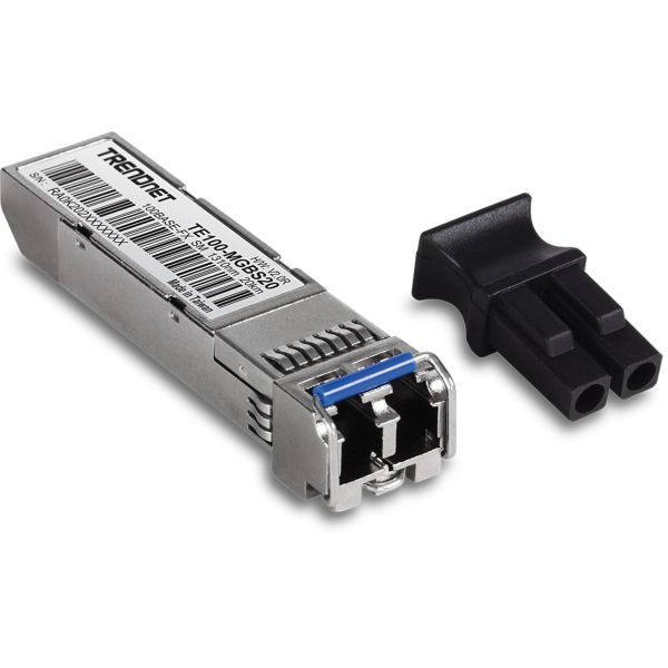TRENDnet TE100-MGBS20 - SFP (Mini-GBIC)-Transceiver-Modul - Gigabit Ethernet - 1000Base-LX, Fibre Channel - LC Einzelmodus - 131 (TE100-MGBS20)