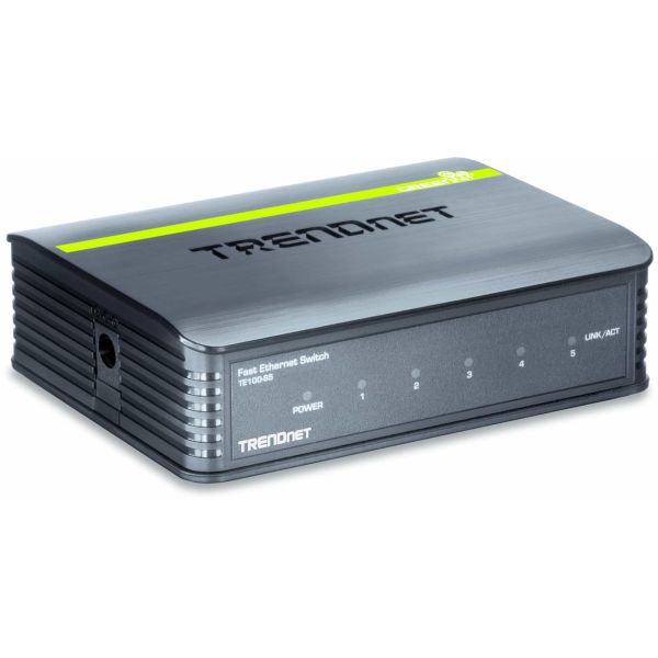 Trendnet 5-Port 10/100Mbps Switch Unmanaged (TE100-S5)