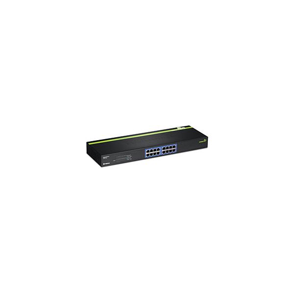 Trendnet TEG-S16G netwerk-switch Unmanaged Zwart (TEG-S16G)