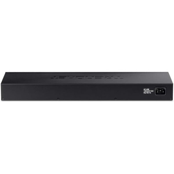 Trendnet TEG-S17 netwerk-switch Gigabit Ethernet (10/100/1000) Zwart (TEG-S17)