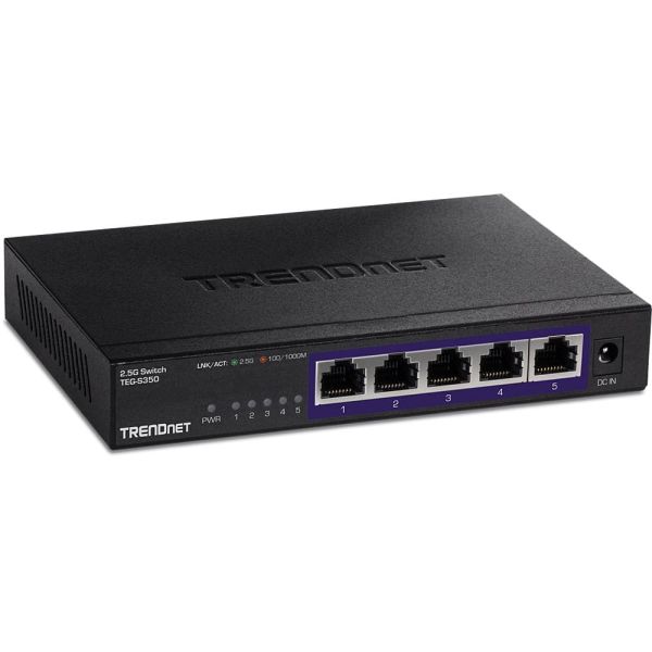 Trendnet TEG-S380 netwerk-switch Unmanaged Gigabit Ethernet (10/100/1000) Zwart (TEG-S380)