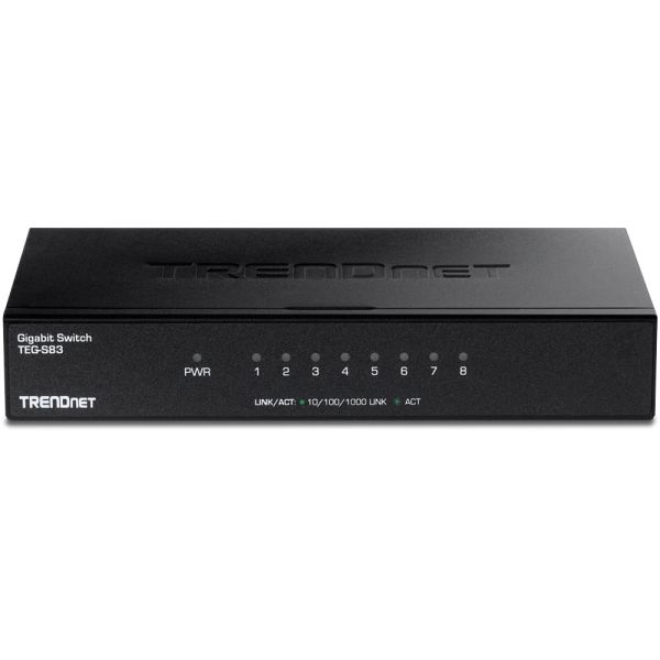 Trendnet TEG-S83 netwerk-switch Geen (TEG-S83)