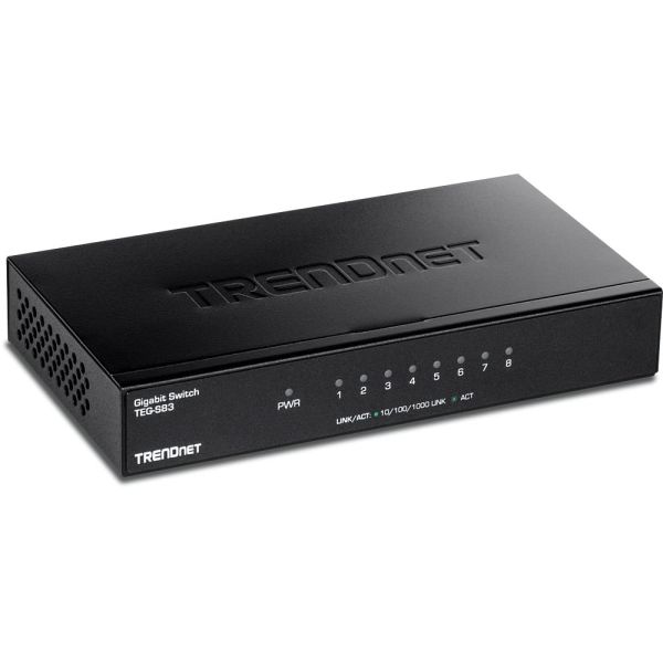 Trendnet TEG-S83 netwerk-switch Geen (TEG-S83)