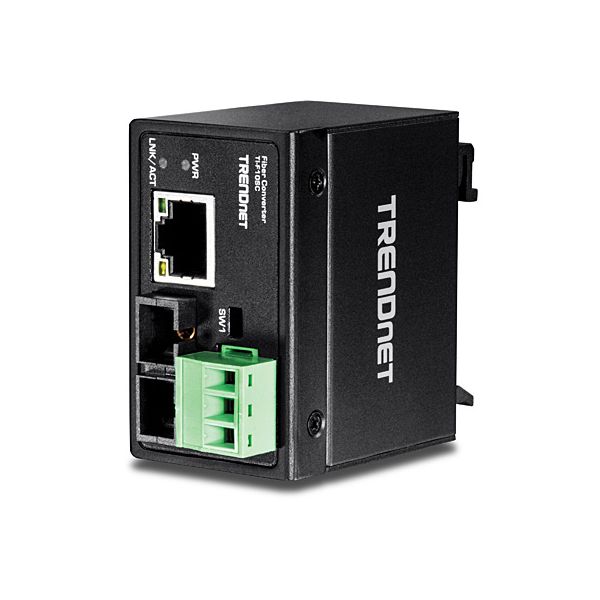 Trendnet TI-F10SC netwerk media converter 200 Mbit/s 1310 nm Multimode Zwart (TI-F10SC) Trendnet TI-F10SC netwerk media converter 200 Mbit/s 1310 nm Multimode Zwart (TI-F10SC)