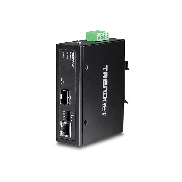 Trendnet TI-F11SFP netwerk media converter 1000 Mbit/s Zwart (TI-F11SFP)