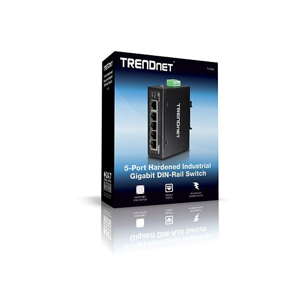 Trendnet TI-G50 netwerk-switch Unmanaged Gigabit Ethernet (10/100/1000) (TI-G50)