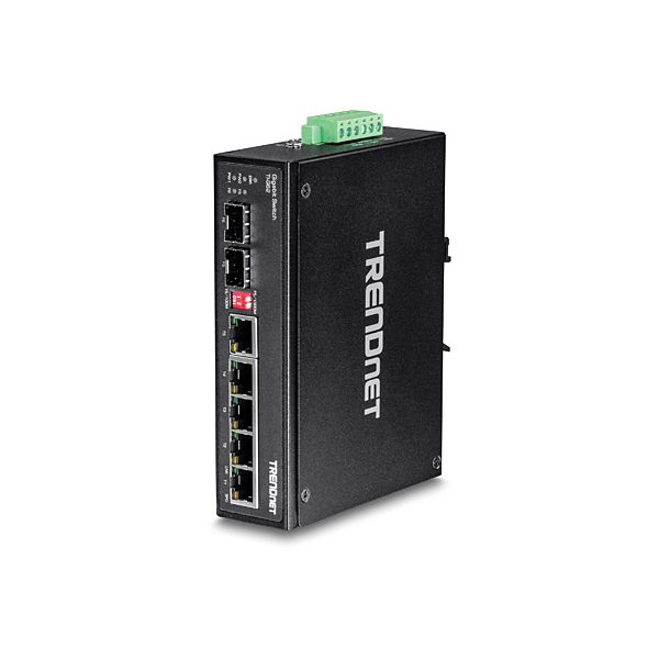 Trendnet TI-G62 netwerk-switch Unmanaged L2 Gigabit Ethernet (10/100/1000) Zwart (TI-G62)