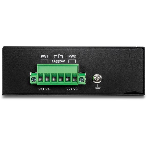 Trendnet TI-PE80 netwerk-switch Unmanaged Fast Ethernet (10/100) Power over Ethernet (PoE) Zwart (TI-PE80)