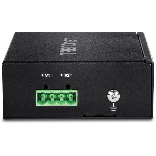 Trendnet TI-PG50 netwerk-switch Unmanaged Gigabit Ethernet (10/100/1000) Power over Ethernet (PoE) Zwart (TI-PG50)