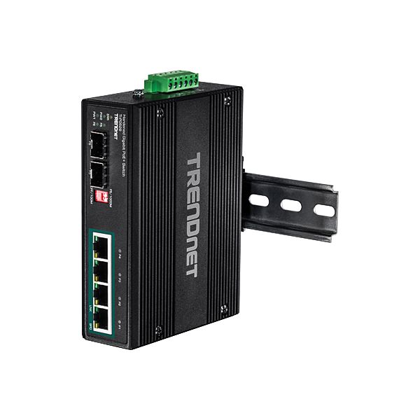 Trendnet TI-PG62B netwerk-switch Unmanaged L2 Gigabit Ethernet (10/100/1000) Power over Ethernet (PoE) Zwart (TI-PG62B)