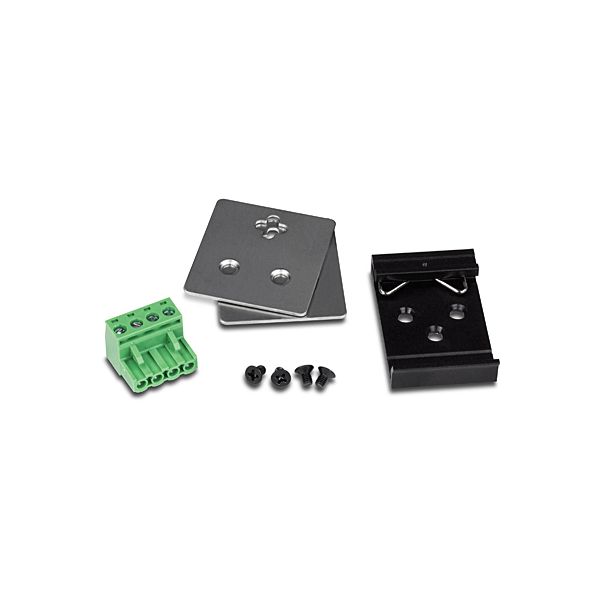 Trendnet TI-SG104 network splitter Zwart Power over Ethernet (PoE) (TI-SG104)