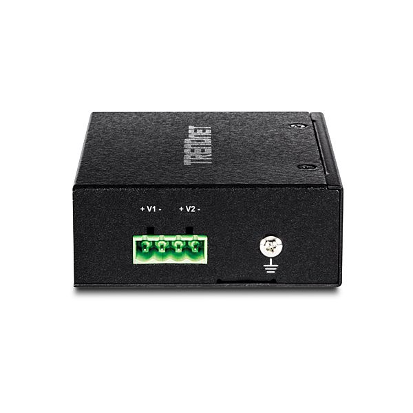 Trendnet TI-SG104 network splitter Zwart Power over Ethernet (PoE) (TI-SG104)