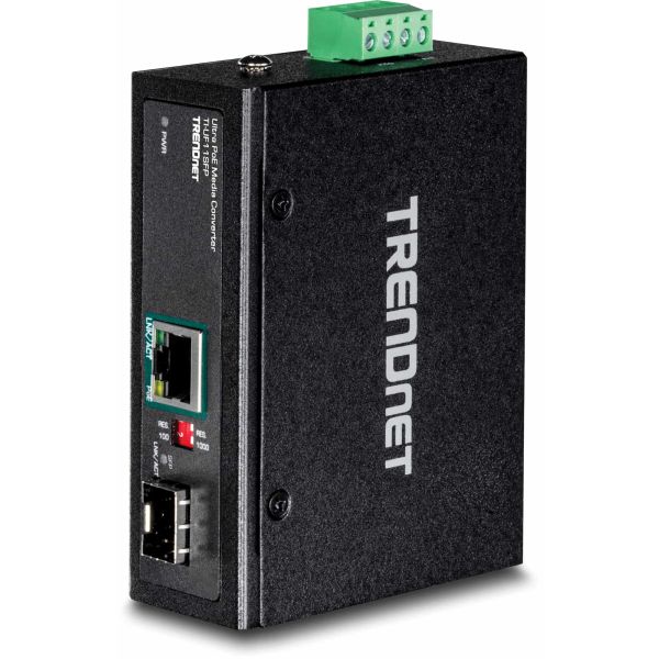 Trendnet TI-UF11SFP netwerk media converter Intern 1000 Mbit/s Zwart (TI-UF11SFP)