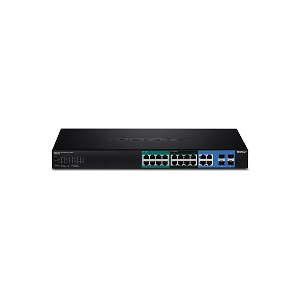 Trendnet TPE-204US netwerk-switch Managed L2/L3/L4 Gigabit Ethernet (10/100/1000) Power over Ethernet (PoE) 1U Zwart (TPE-204US)