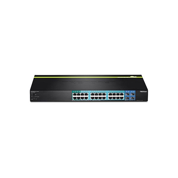 Trendnet TPE-2840WS netwerk-switch Managed Gigabit Ethernet (10/100/1000) Power over Ethernet (PoE) 1U Zwart (TPE-2840WS)