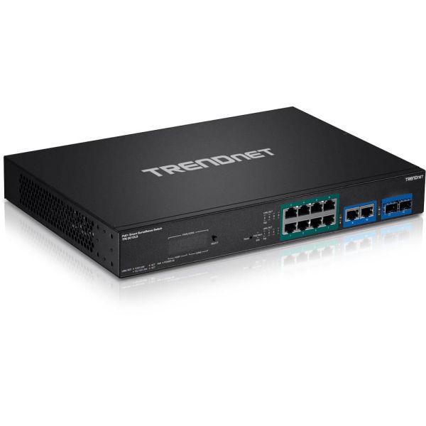 Trendnet TPE-3012LS netwerk-switch Managed Gigabit Ethernet (10/100/1000) Power over Ethernet (PoE) 1U Zwart (TPE-3012LS)