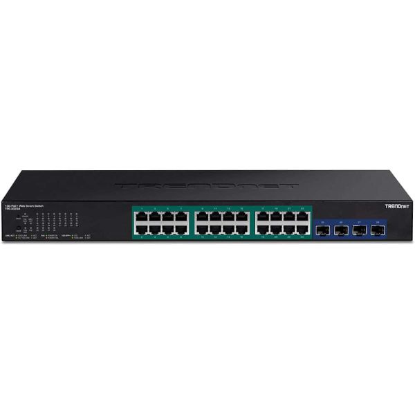 Trendnet TPE-30284 netwerk-switch Managed L2/L4 Gigabit Ethernet (10/100/1000) Power over Ethernet (PoE) 1U Zwart (TPE-30284)