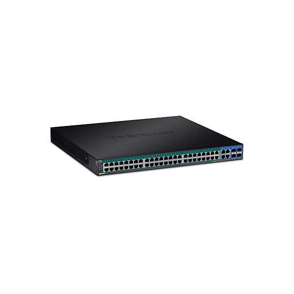 Trendnet TPE-5240WS netwerk-switch Managed Gigabit Ethernet (10/100/1000) Power over Ethernet (PoE) 1U Zwart (TPE-5240WS)