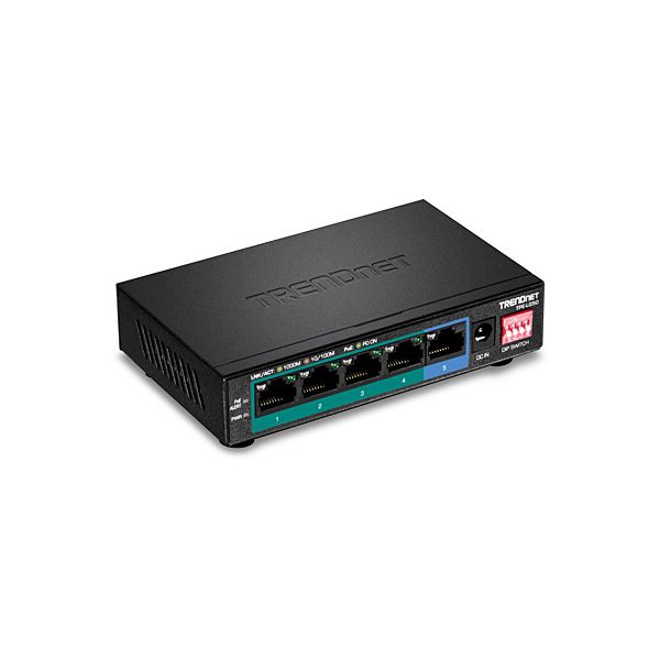Trendnet TPE-LG50 netwerk-switch Unmanaged Gigabit Ethernet (10/100/1000) Power over Ethernet (PoE) Zwart (TPE-LG50) Trendnet TPE-LG50 netwerk-switch Unmanaged Gigabit Ethernet (10/100/1000) Power over Ethernet (PoE) Zwart (TPE-LG50)