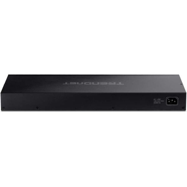 Trendnet TPE-TG262 netwerk-switch Unmanaged L2 Gigabit Ethernet (10/100/1000) Power over Ethernet (PoE) 1U Zwart (TPE-TG262)
