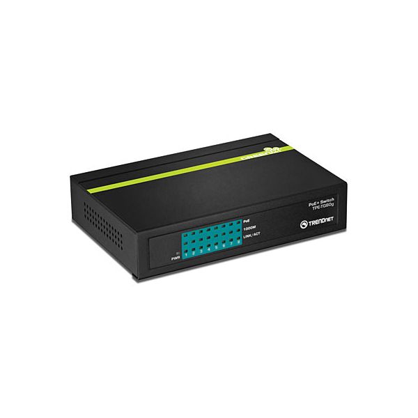 Trendnet TPE-TG80G netwerk-switch Unmanaged Power over Ethernet (PoE) Zwart (TPE-TG80G)