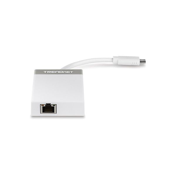 Trendnet TUC-ETGH3 notebook dock & poortreplicator USB 3.2 Gen 1 (3.1 Gen 1) Type-C Grijs, Wit (TUC-ETGH3)
