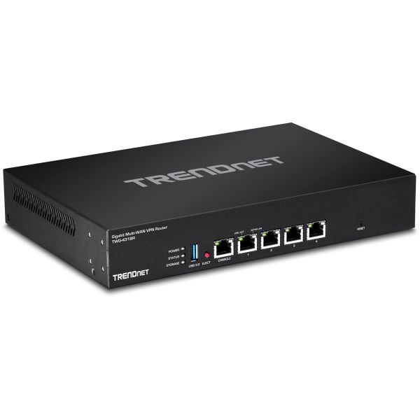 Trendnet TWG-431BR bedrade router Zwart (TWG-431BR)