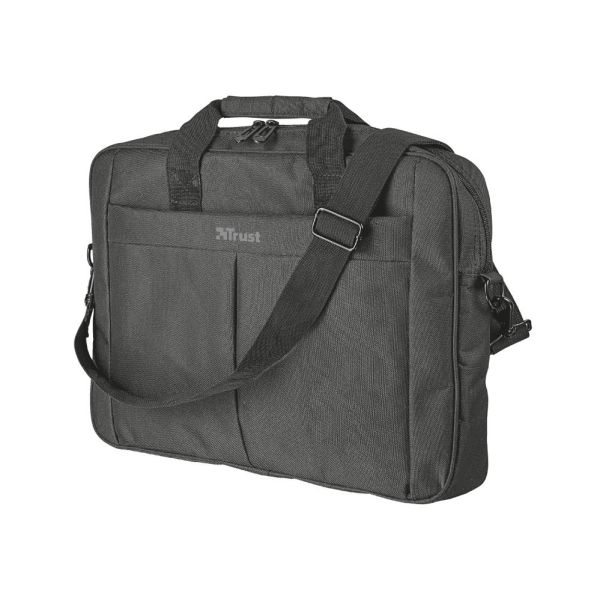 Trust Primo | Laptop Schoudertas | 16 inch | Zwart (21551)