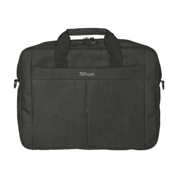 Trust Primo | Laptop Schoudertas | 16 inch | Zwart (21551)