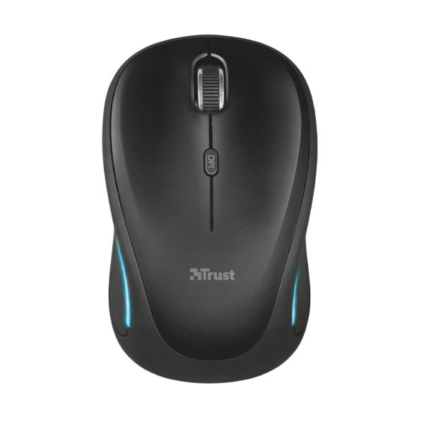 Trust YVI FX DRAADLOZE MUIS ZWART (22333) Trust YVI FX DRAADLOZE MUIS ZWART (22333)