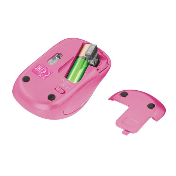 Trust YVI FX DRAADLOZE MUIS ROZE (22336)
