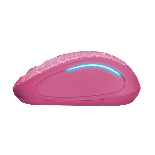 Trust YVI FX DRAADLOZE MUIS ROZE (22336)