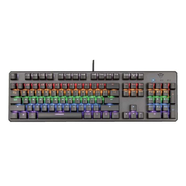 Trust GXT 865 Asta - Gaming Toetsenbord - Mechanisch - Qwerty - Zwart (22630)
