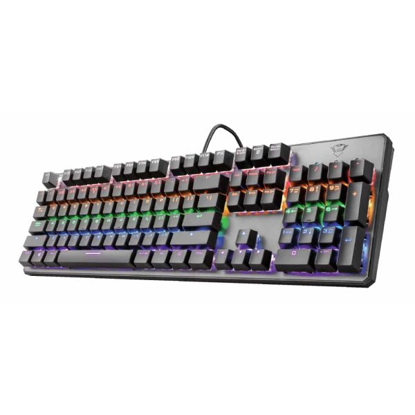 Trust GXT 865 Asta - Gaming Toetsenbord - Mechanisch - Qwerty - Zwart (22630)