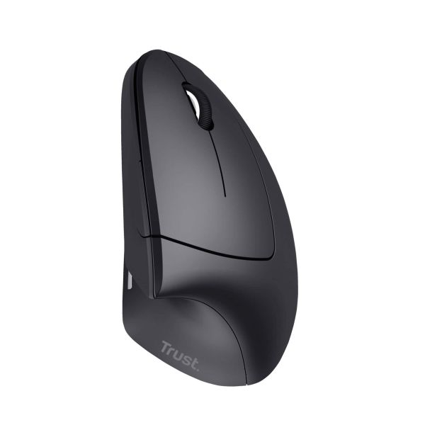 Trust Verto | Ergonomische Muis | DRAADLOZE | Verticaal | Grijs (22879) Trust Verto | Ergonomische Muis | DRAADLOZE | Verticaal | Grijs (22879)
