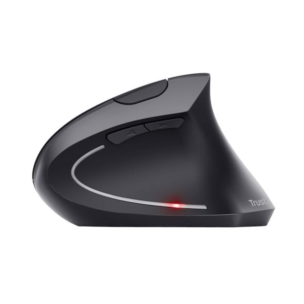 Trust Verto | Ergonomische Muis | DRAADLOZE | Verticaal | Grijs (22879) Trust Verto | Ergonomische Muis | DRAADLOZE | Verticaal | Grijs (22879)