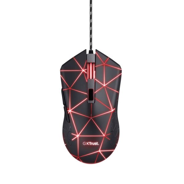 Trust GXT 133 Locx Gaming Muis - Multi Color LED (22988)