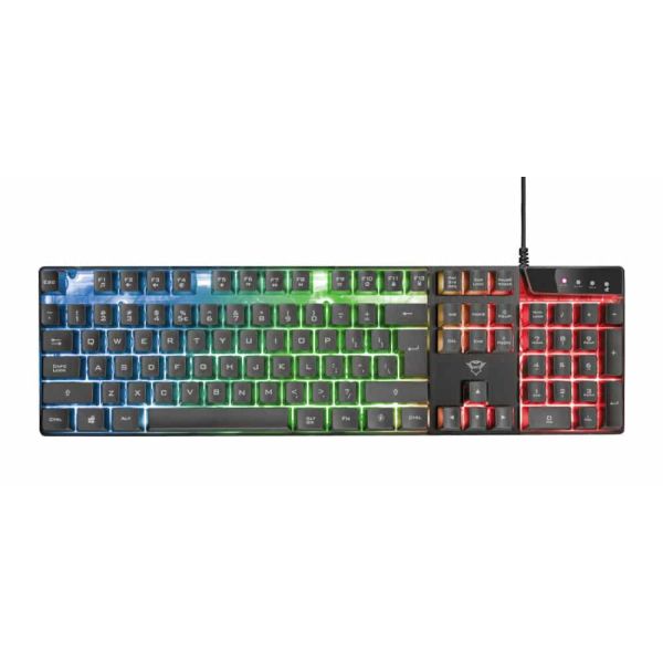 Trust GXT 838 Azor - Gaming Toetsenbord & Muis - Qwerty - Zwart (23289)