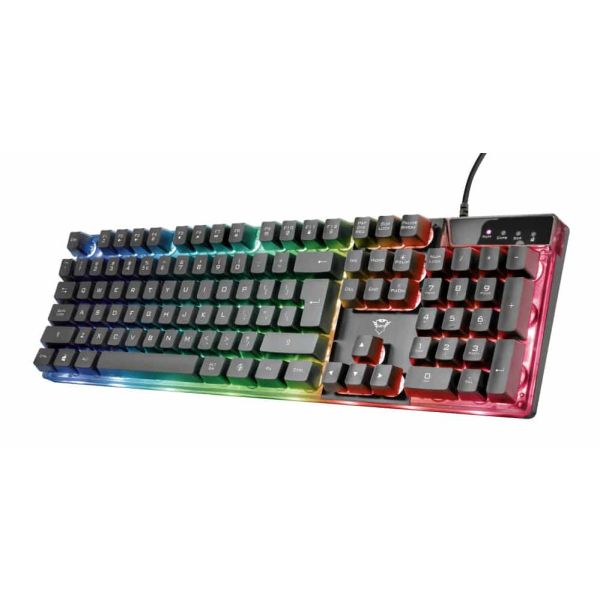 Trust GXT 838 Azor - Gaming Toetsenbord & Muis - Qwerty - Zwart (23289)