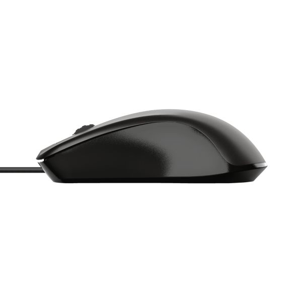 Trust Carve - Optische USB Muis - Zwart (23733) Trust Carve - Optische USB Muis - Zwart (23733)