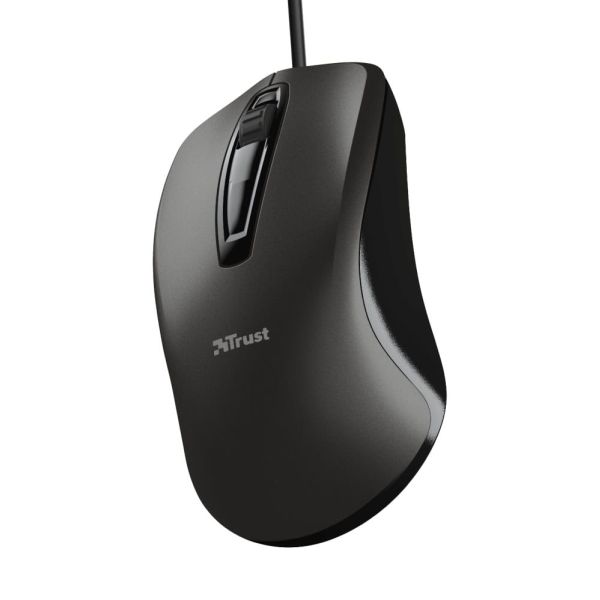 Trust Carve - Optische USB Muis - Zwart (23733)