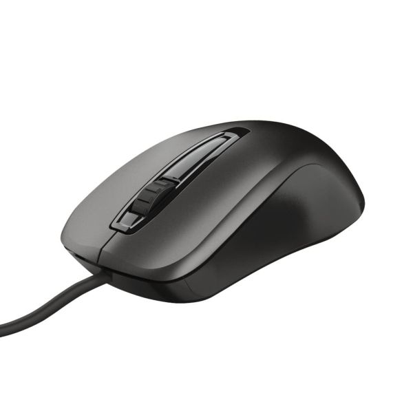 Trust Carve - Optische USB Muis - Zwart (23733)