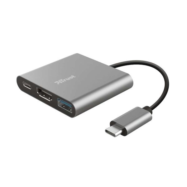Trust DALYX 3-IN-1 USB-C ADAPTER (23772) Trust DALYX 3-IN-1 USB-C ADAPTER (23772)
