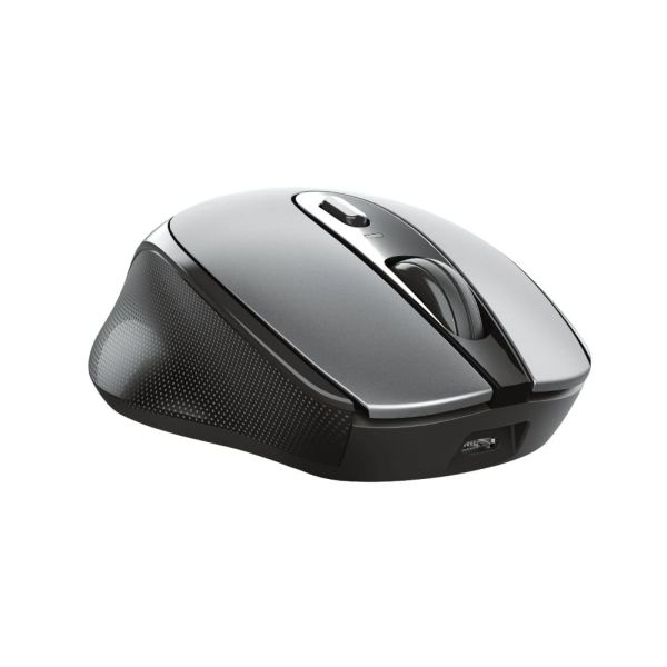 Trust Zaya Oplaadbare Draadloze Muis - Compacte muis – Oplaadbaar – 4 knoppen – Zwart (23809)