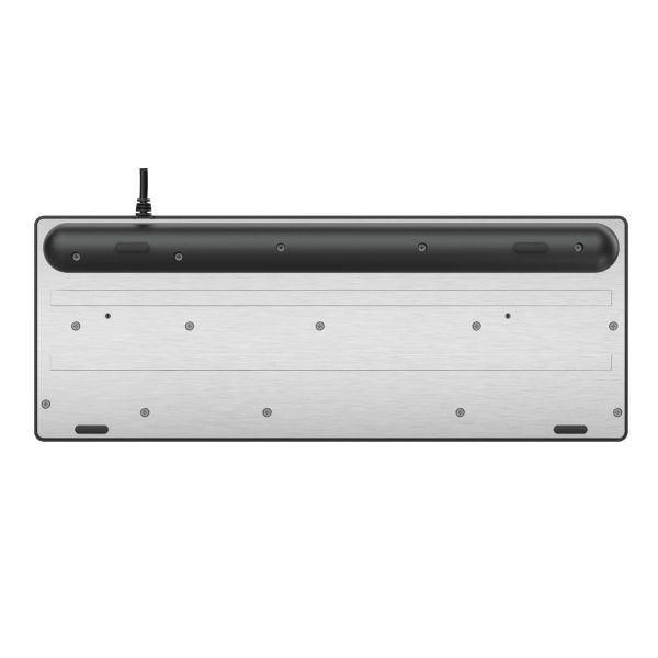 Trust GXT 833 Thado toetsenbord USB Duits Zwart, Zilver (24068)