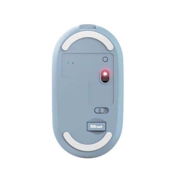 Trust Puck muis Ambidextrous RF-draadloos + Bluetooth 1600 DPI (24126)