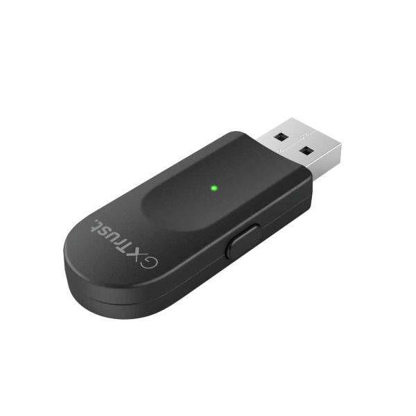 Trust GXT 391 Thian Headset Bedraad en draadloos Hoofdband Gamen USB Type-C Zwart, Wit (24502)